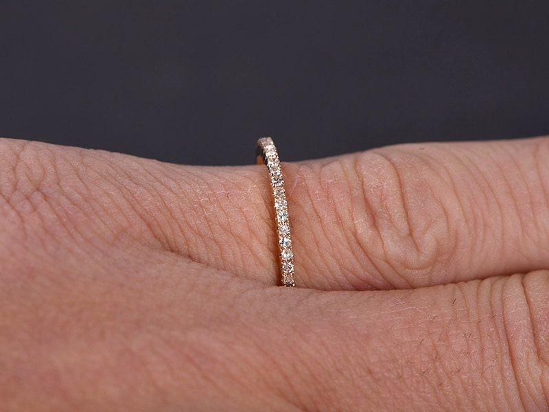 diamond-wedding-band-14k-yellow-gold-wedding-ring-half-eternity