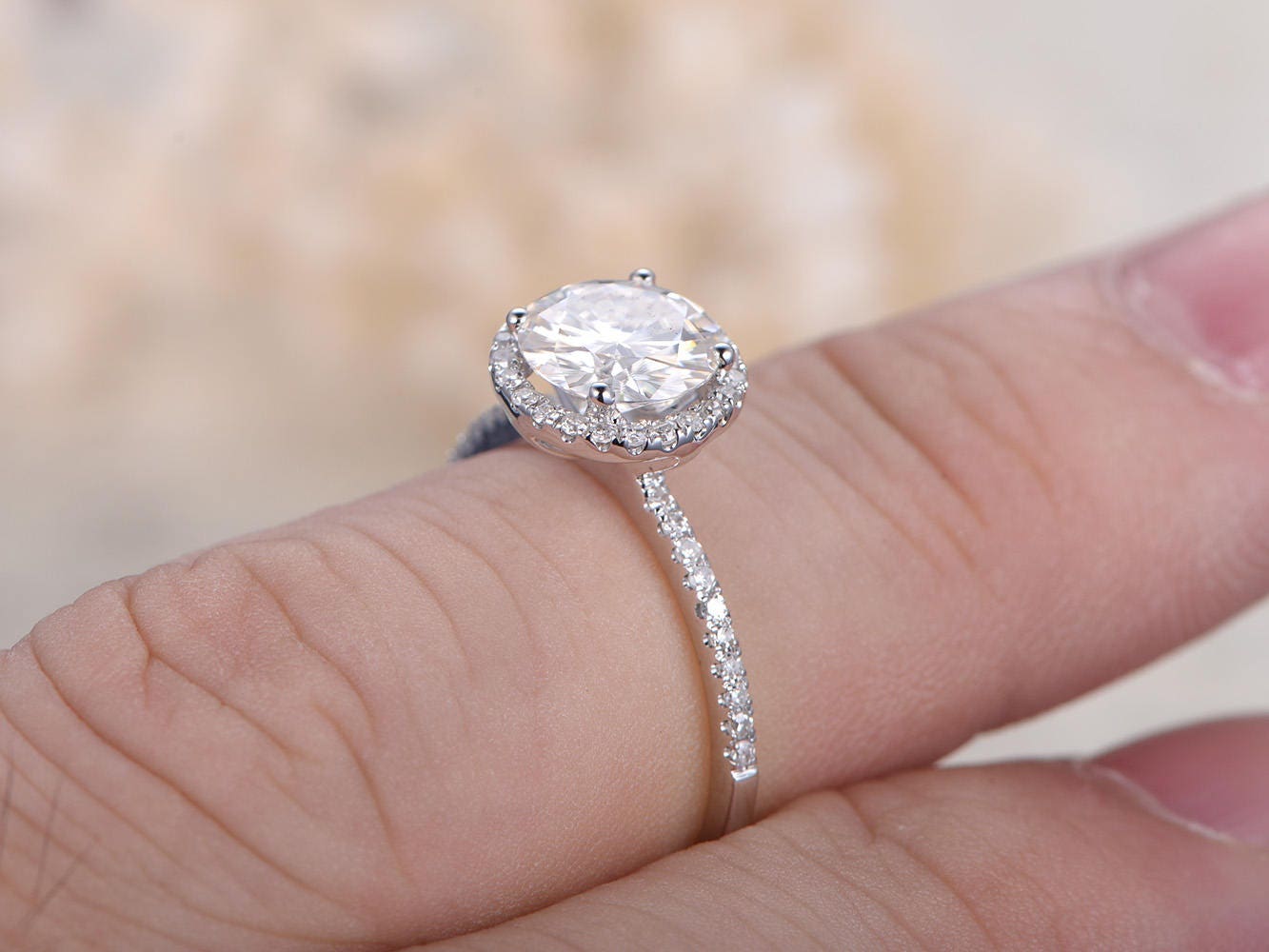 7mm-round-cut-moissanite-engagement-ring-14k-white-gold-diamond-halo-half-eternity-thin-band