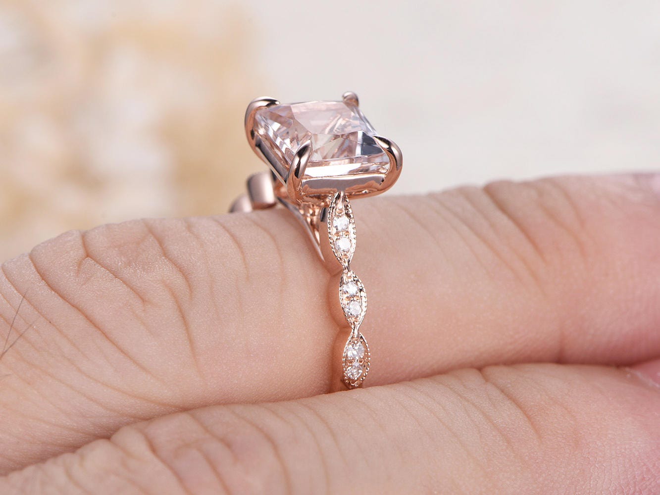 7mm-princess-cut-morganite-engagement-ring-14k-rose-gold-diamond-art-deco-solitaire