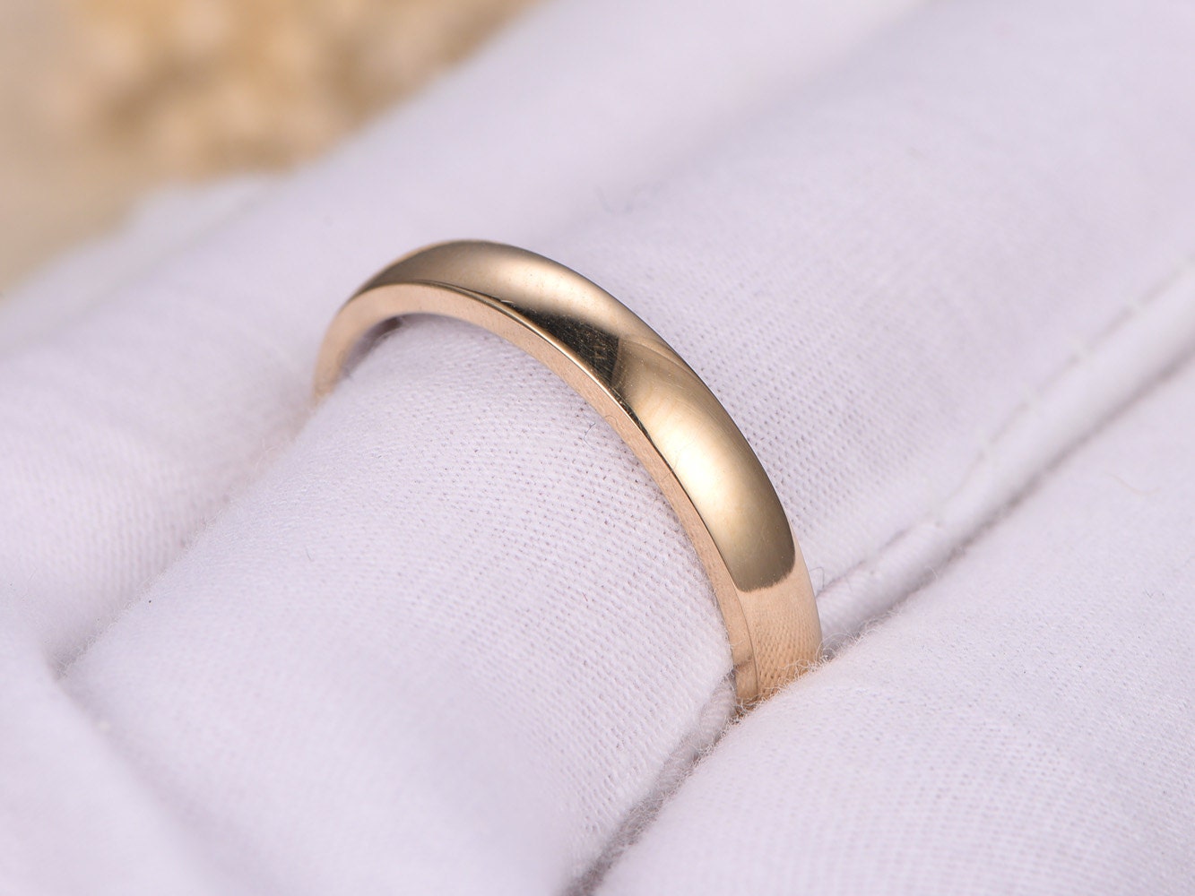 Bague double en or pour homme, bague de fiançailles, bague en or pour homme, bague classique, bague Pristin, alliance pour homme, bague unisexe, bague pour homme, bague de promesse pour homme