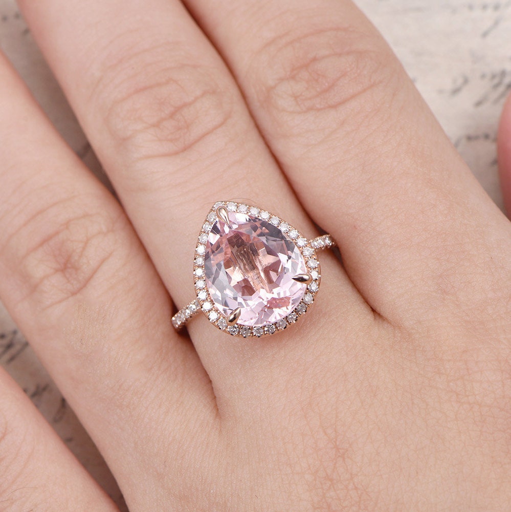 10x12mm-pear-cut-morganite-engagement-ring-14k-rose-gold-pave-half-eternity-diamond-halo-design