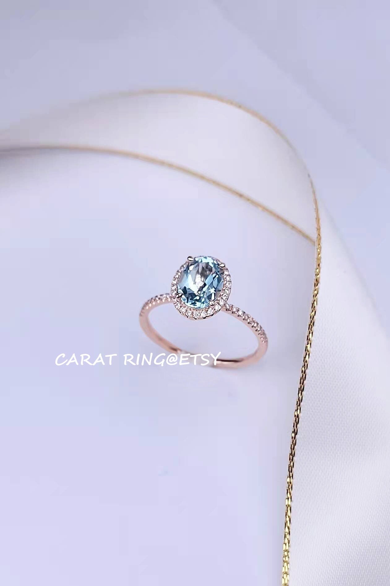 7x9mm-oval-cut-aquamarine-engagement-ring-14k-rose-gold-diamond-halo-solid-half-eternity