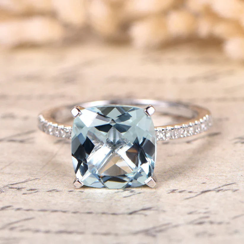 Aquamarine Ring