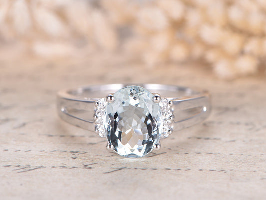 8x10mm-oval-cut-aquamarine-engagement-ring-14k-white-gold-diamond-plain-band-double-shank