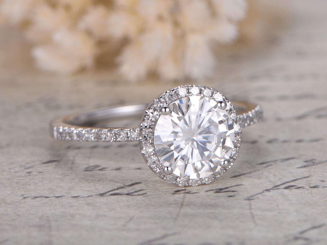 7mm-round-cut-moissanite-engagement-ring-14k-white-gold-diamond-halo-half-eternity-thin-band