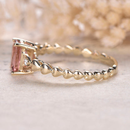 5x7mm-cushion-cut-pink-tourmaline-engagement-ring-14k-yellow-gold-diamond-accent-solitaire-design