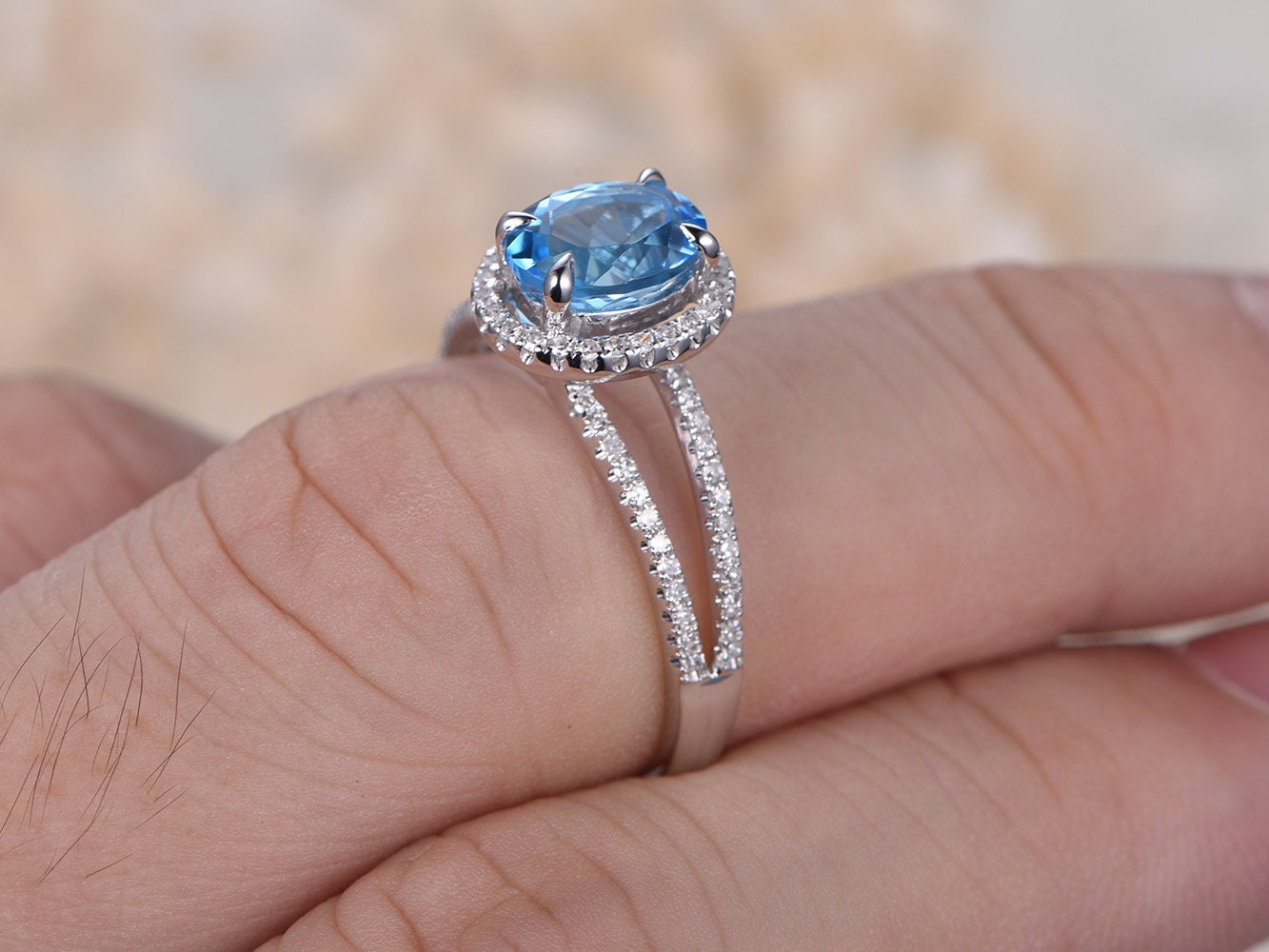 6x8mm-oval-cut-topaz-engagement-ring-14k-white-gold-diamond-halo-split-shank-band