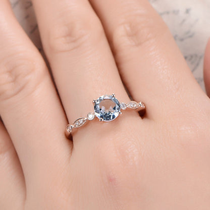 6.5mm-round-cut-aquamarine-engagement-ring-14k-rose-gold-art-deco-band-design-solitaire
