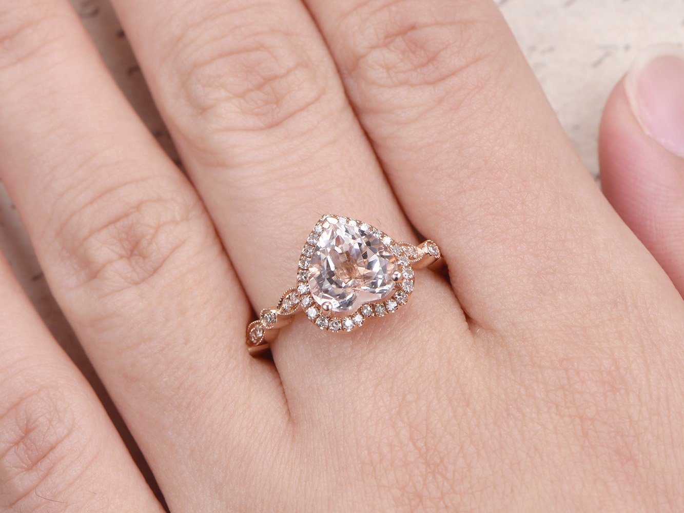 8mm-heart-cut-morganite-engagement-ring-14k-rose-gold-diamond-halo-art-deco-band