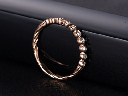 natural-conflict-free-diamonds-wedding-band-14k-rose-gold-half-eternity-twist-design