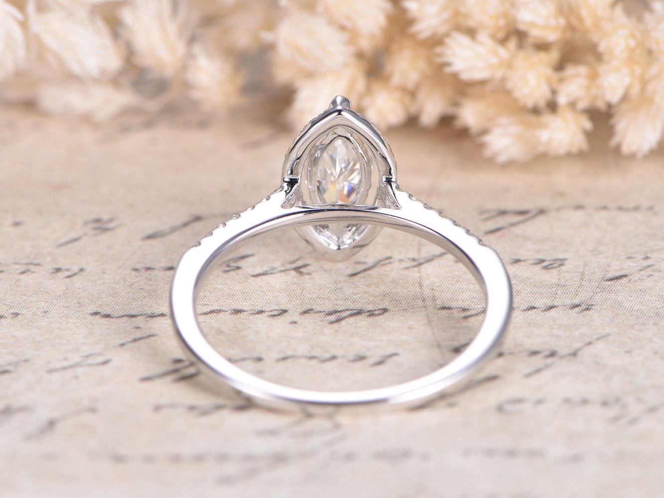 4x8mm-marquise-cut-moissanite-engagement-ring-14k-white-gold-diamond-halo