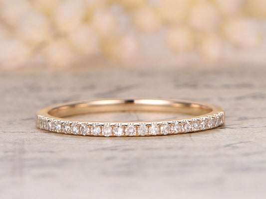 diamond-wedding-band-14k-yellow-gold-wedding-ring-half-eternity