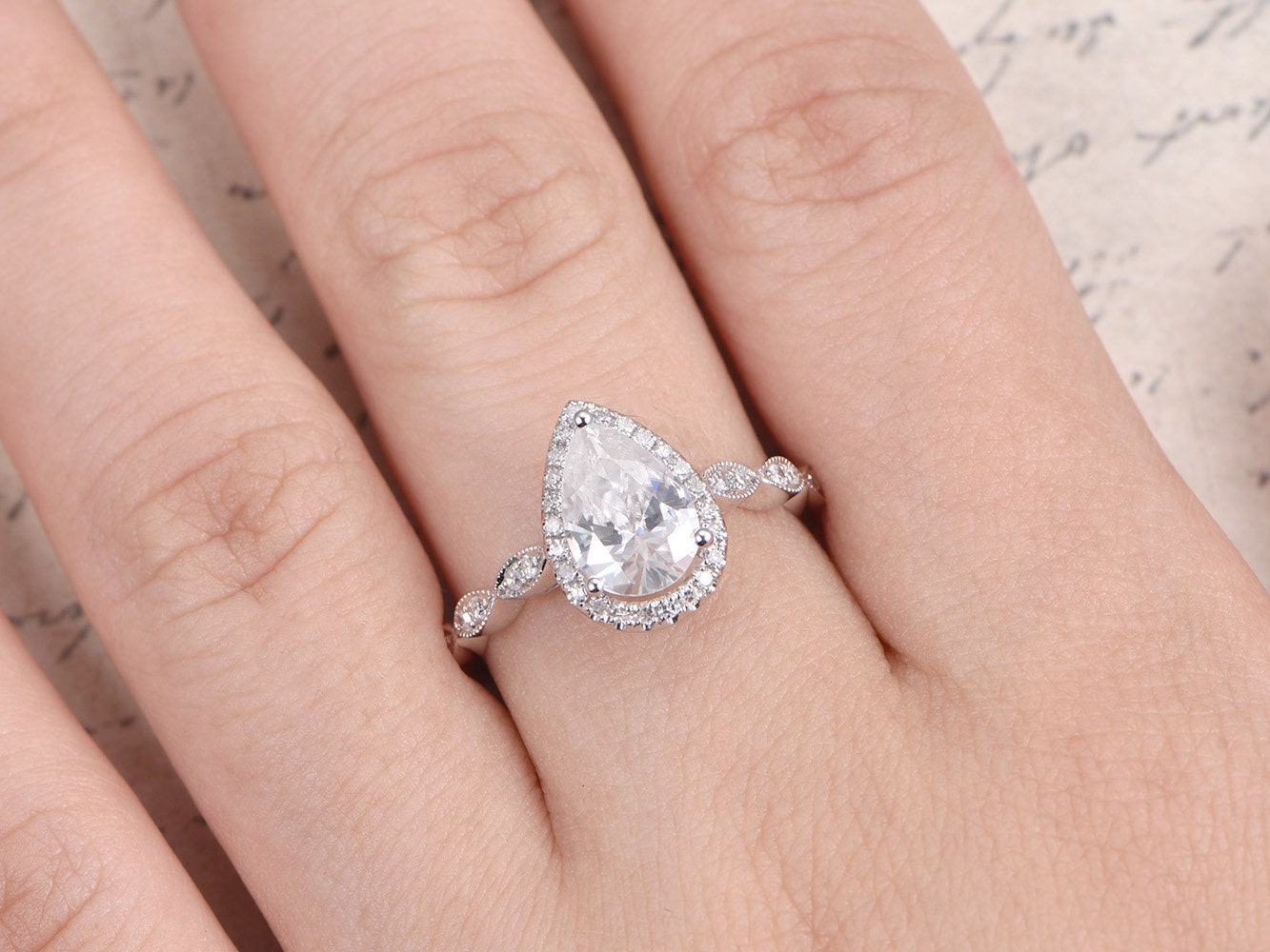 6x9mm-pear-cut-moissanite-engagement-ring-14k-white-gold-vintage-diamond-halo-wedding-art-deco-band