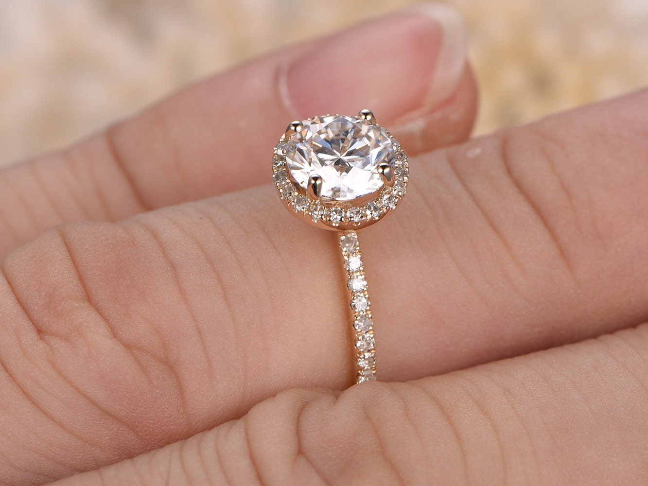 6.5mm-round-cut-moissanite-engagement-ring-solid-14k-yellow-gold-halo-diamond-dainty-design