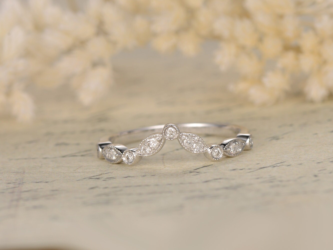 curved-diamond-wedding-band-14k-white-gold-half-eternity-art-deco-v-shaped-band