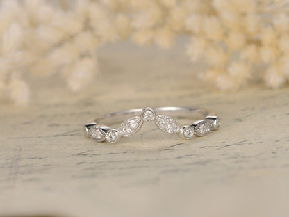 curved-diamond-wedding-band-14k-white-gold-half-eternity-art-deco-v-shaped-band