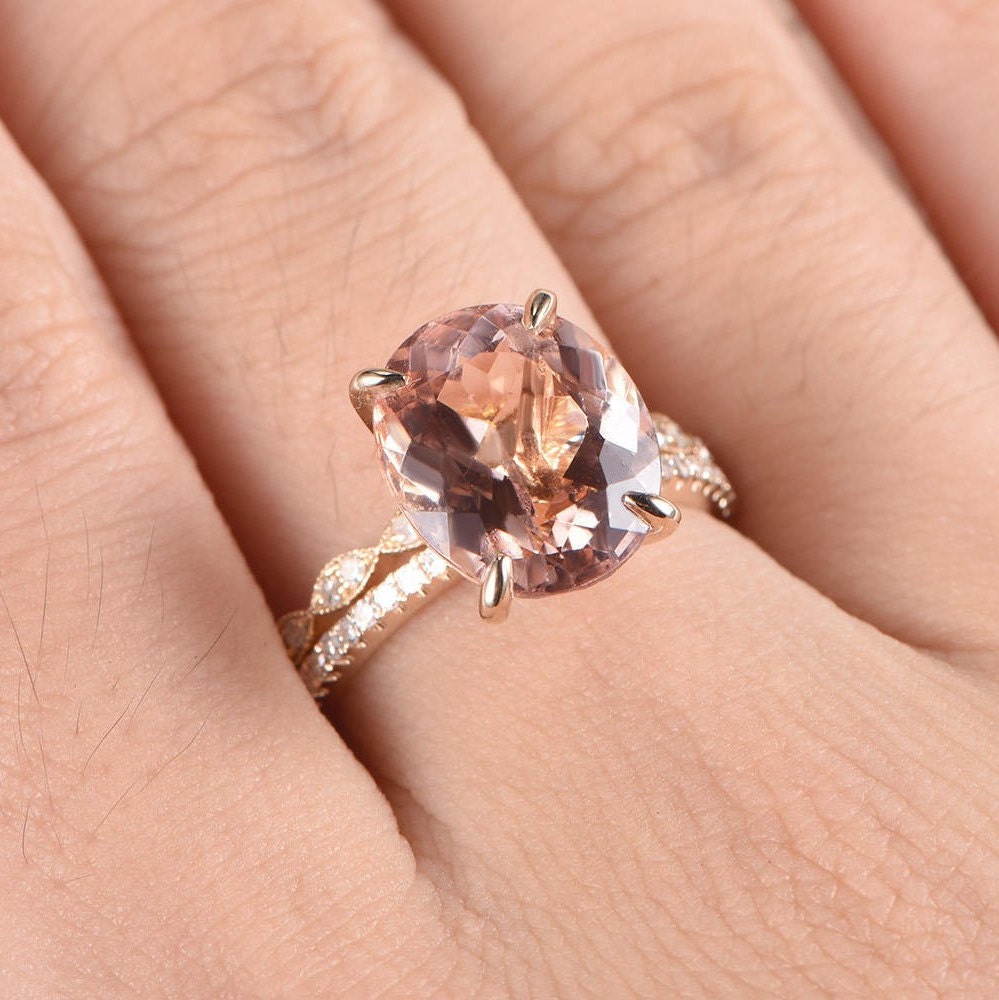 10x12-oval-cut-morganite-engagement-ring-set-2pcs-14k-rose-gold-diamond-art-deco-band-solitaire