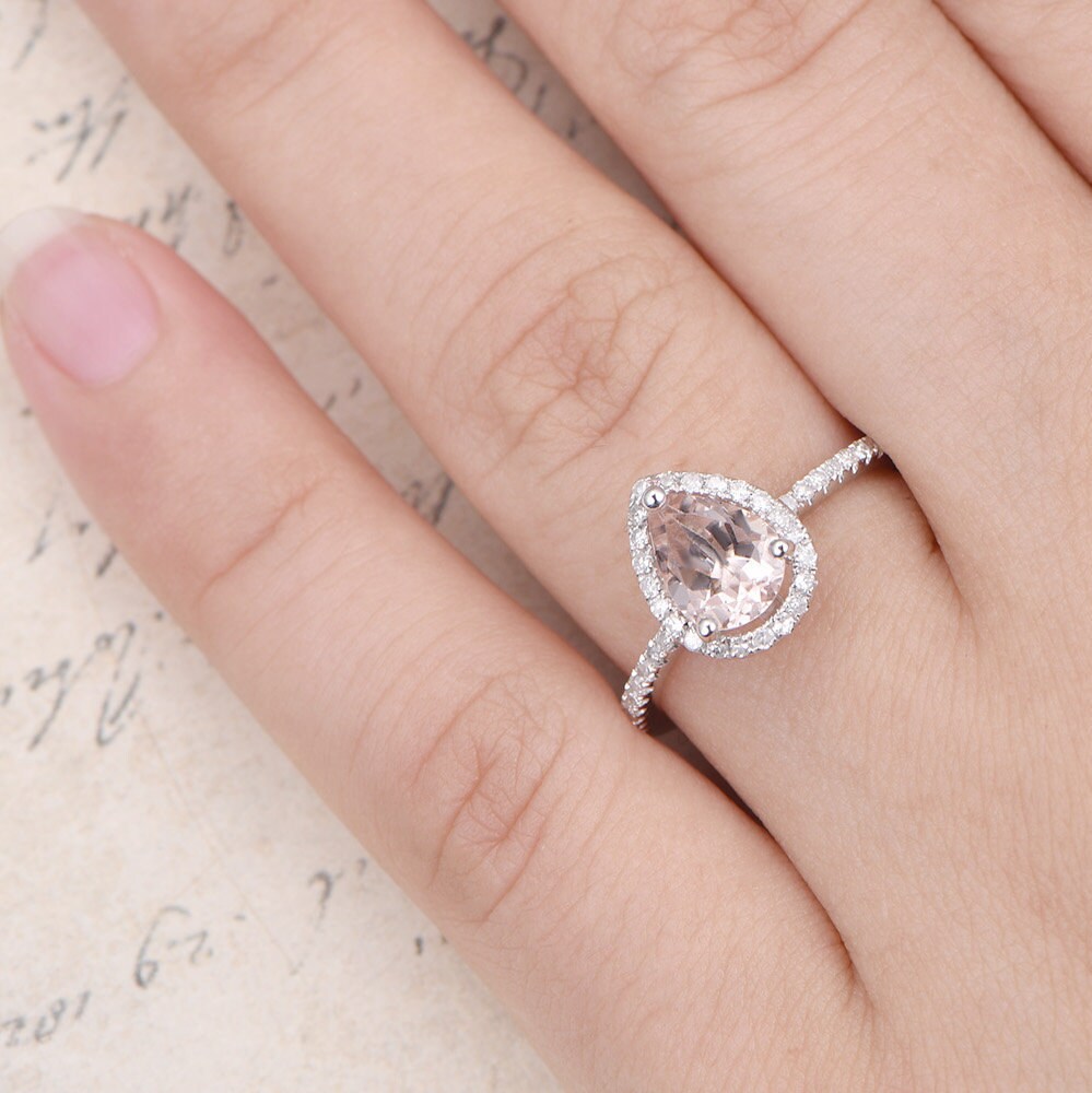 5x7mm-pear-cut-morganite-engagement-ring-14k-white-gold-diamond-halo-half-eternity