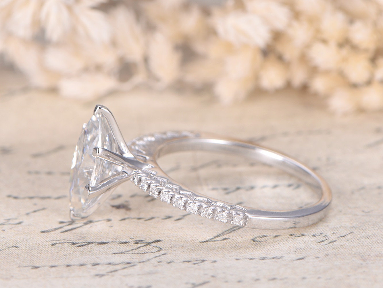 5x10mm-marquise-cut-moissanite-engagement-ring-solid-14k-white-gold-diamond-half-eternity-solitaire-design