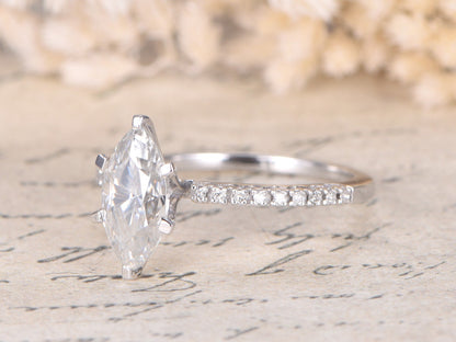 5x10mm-marquise-cut-moissanite-engagement-ring-solid-14k-white-gold-diamond-half-eternity-solitaire-design