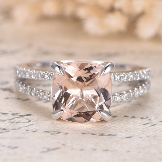 8mm-cushion-cut-morganite-engagement-ring-14k-white-gold-split-shank-diamond-band-solitaire-design