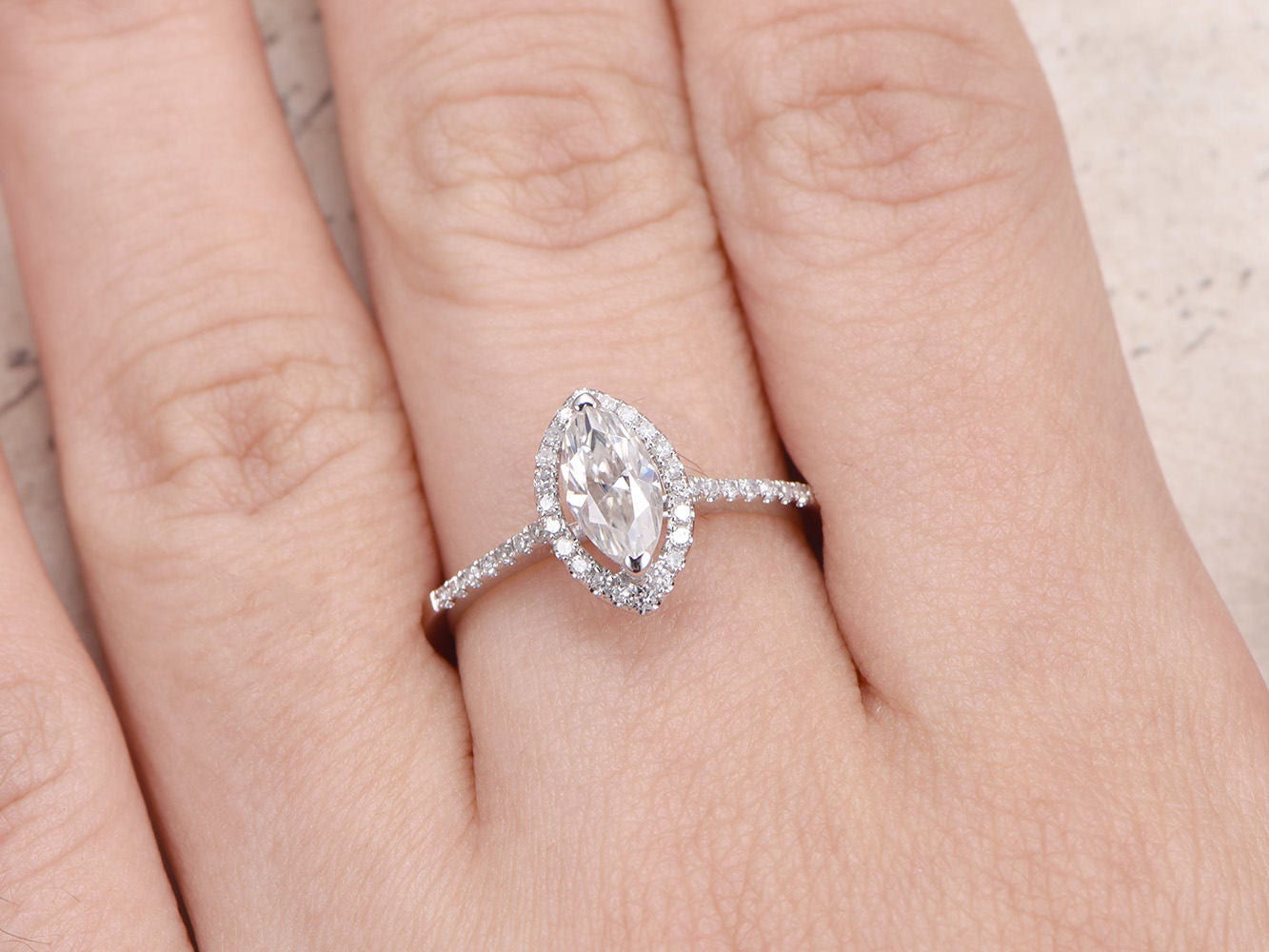 4x8mm-marquise-cut-moissanite-engagement-ring-14k-white-gold-diamond-halo