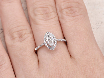 4x8mm-marquise-cut-moissanite-engagement-ring-14k-white-gold-diamond-halo