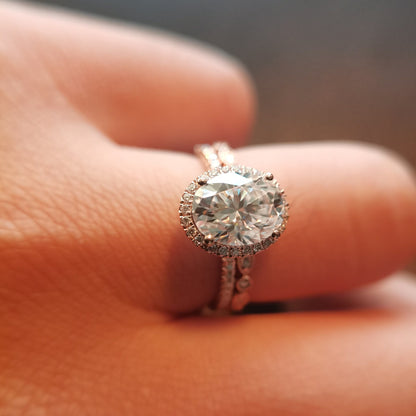 7x9-oval-cut-moissanite-engagement-ring-set-2pcs-14k-rose-gold-diamond-halo-art-deco-matching-band