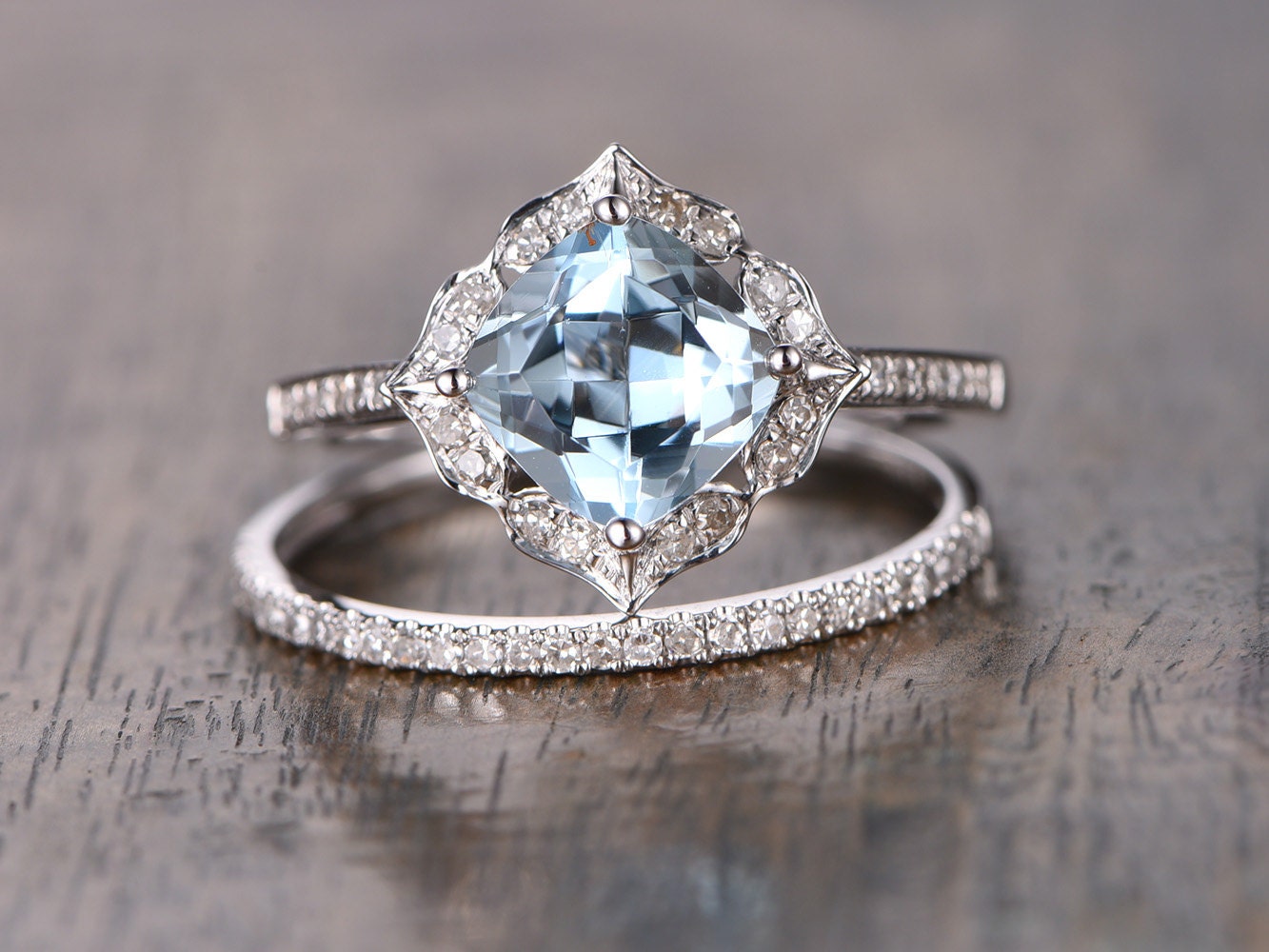 7mm-cushion-cut-aquamarine-engagement-ring-set-2pcs-diamond-floral-halo-half-eternity-thin-matching-band