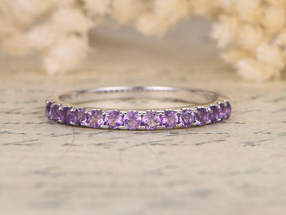 amethyst-wedding-band-14k-white-gold-simple-pave-band-design-half-eternity