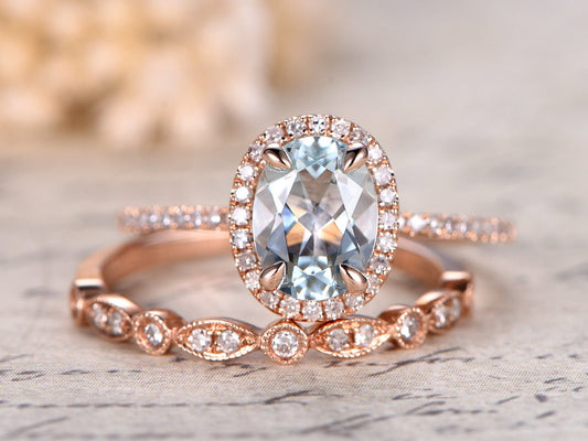 6x8mm-oval-cut-aquamarine-engagement-ring-set-2pcs-diamond-halo-half-eternity-art-deco-matching-band