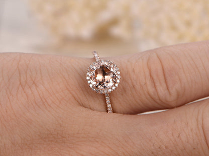 7mm-round-cut-morganite-engagement-14k-rose-gold-ring-diamond-halo-half-eternity