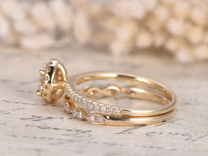 5mm-round-cut-moissanite-ring-set-2pcs-14k-yellow-gold-diamond-halo-design-art-deco-matching-band