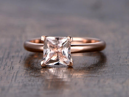 7mm-princess-cut-morganite-engagement-ring-14k-rose-gold-solitaire-plain-band