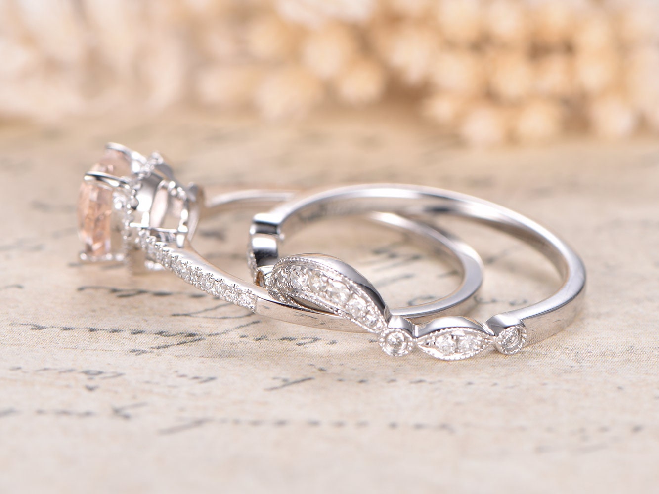 6mm-heart-cut-morganite-engagement-ring-set-2pcs-14k-white-gold-diamond-half-eternity-band-curved-art-deco-matching-band