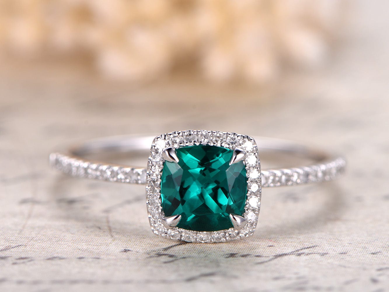 6mm-cushion-cut-emerald-engagement-ring-vintage-14k-white-gold-may-birthstone-halo-pave-diamond