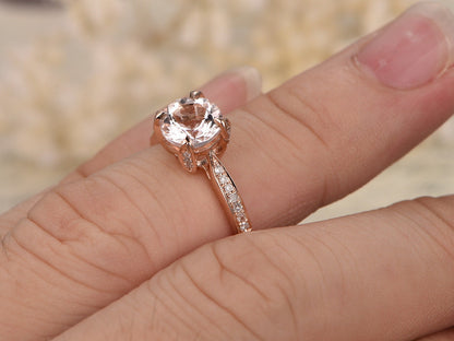 5mm-round-cut-morganite-engagement-ring-14k-rose-gold-solitaire-diamond-band-half-eternity