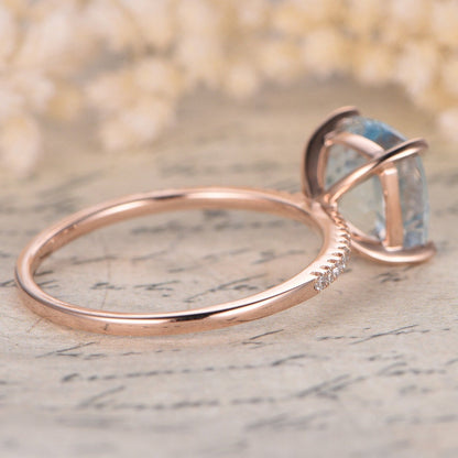 8mm-cushion-cut-aquamarine-engagement-ring-14k-rose-gold-solitaire-diamond-half-eternity