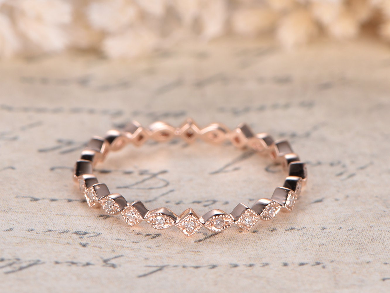 wedding-band-diamond-14k-rose-gold-full-eternity-art-deco-band