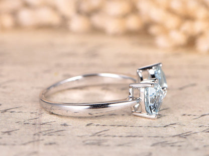 5mm-trillion-cut-aquamarine-engagement-ring-14k-white-gold-double-stone-bow-style-ring-diamond-accent