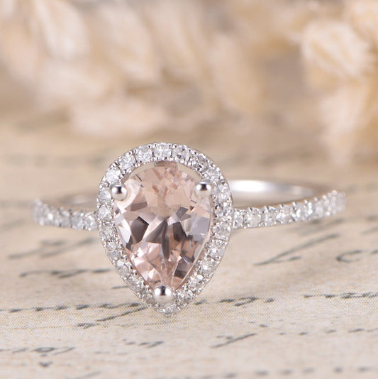 5x7mm-pear-cut-morganite-engagement-ring-14k-white-gold-diamond-halo-half-eternity