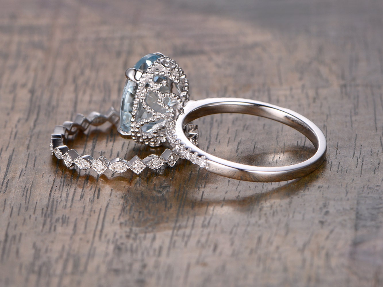 9x11mm-oval-cut-aquamarine-engagement-ring-set-2pcs-14k-white-gold-diamond-half-eternity-band-full-eternity-art-deco-matching-band