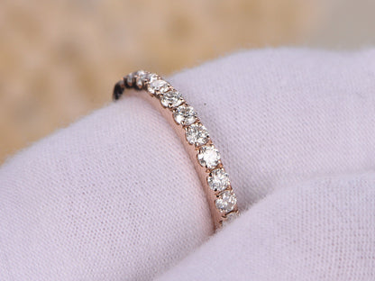 2mm-round-moissanite-14k-rose-gold-wedding-band-half-eternity-ring-pave-setting