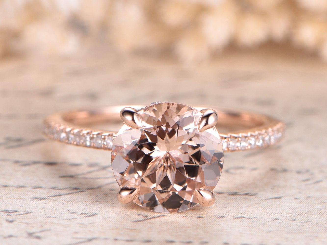 9mm-round-cut-morganite-engagement-ring-solid-14k-rose-gold-pave-diamond-band-solitaire-design