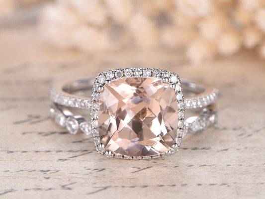 9mm-cushion-cut-morganite-engagement-ring-set-2pcs-14k-white-gold-diamond-halo-art-deco-band