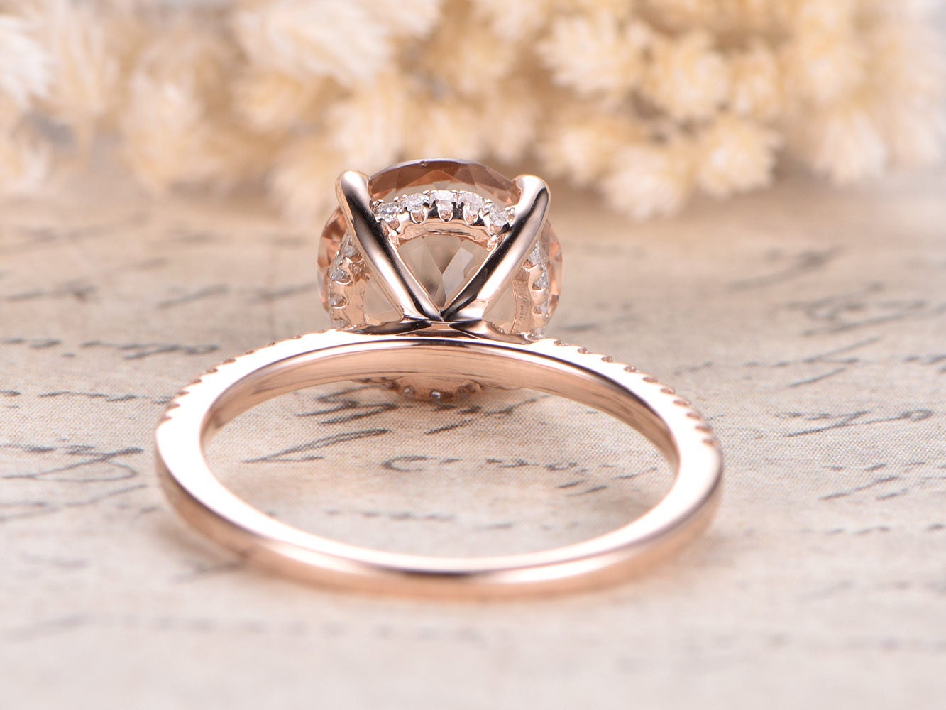 9mm-round-cut-morganite-engagement-ring-solid-14k-rose-gold-pave-diamond-band-solitaire-design