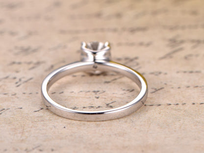 5mm-round-cut-moissanite-engagement-ring-14k-white-gold-half-eternity-diamond-band-solitaire
