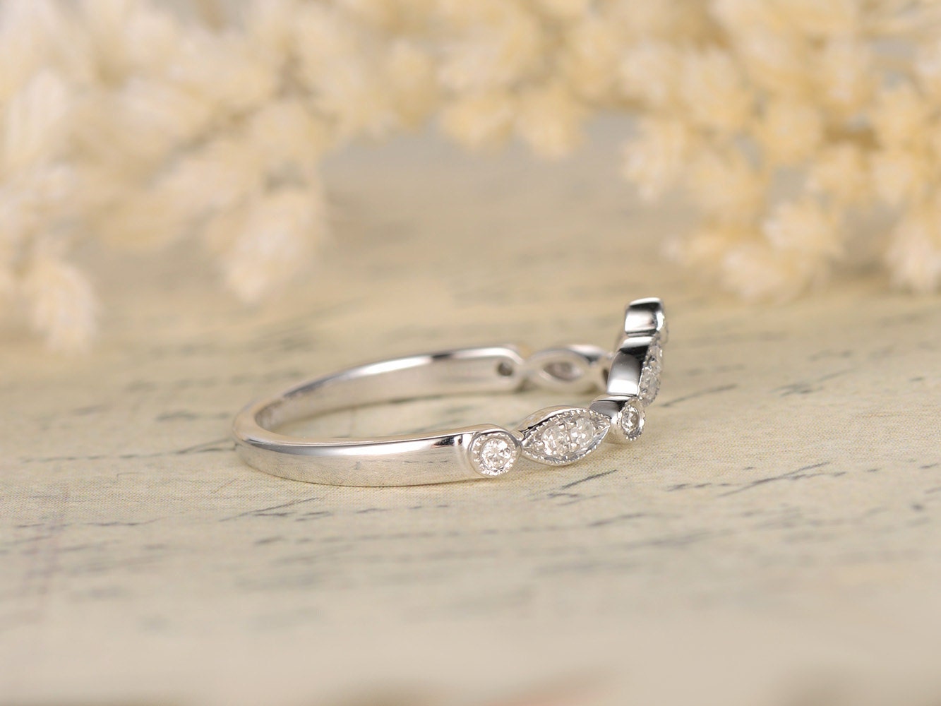curved-diamond-wedding-band-14k-white-gold-half-eternity-art-deco-v-shaped-band
