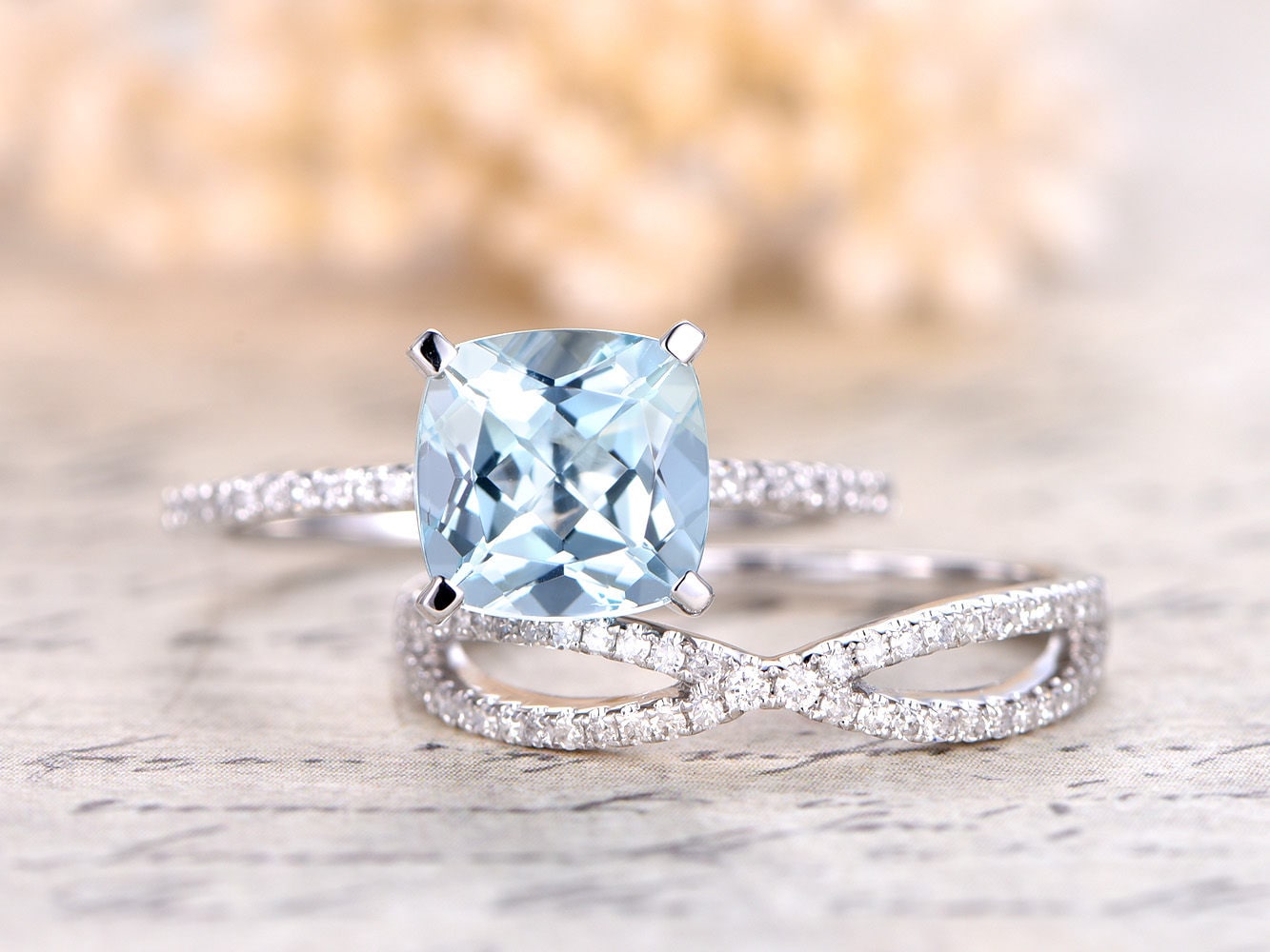8mm-cushion-cut-aquamarine-engagement-ring-set-2pcs-14k-white-gold-diamond-half-eternity-solitaire-infinity-matching-band