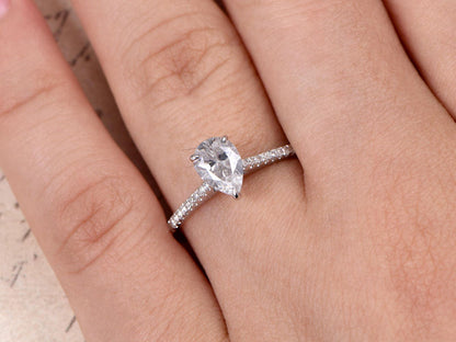 5x7mm-pear-cut-moissanite-engagement-ring-14k-white-gold-diamond-half-eternity-solitaire-design